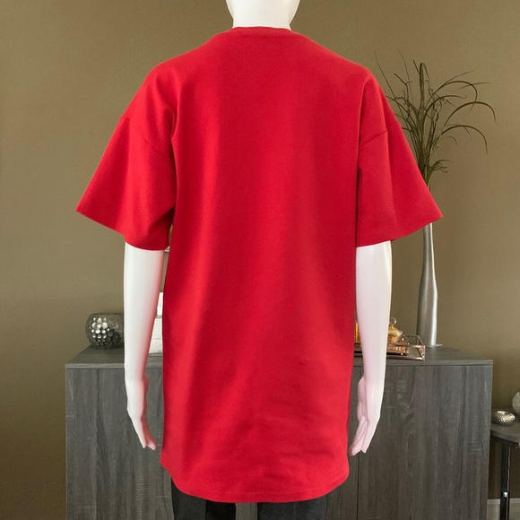 MOSCHINO Printed Teddy Bear Flowers T-Shirt - Picture 6 of 9